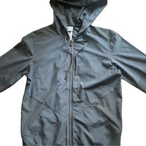 C9 Champion Black Hooded Lightweight Mesh Jacket Size Small